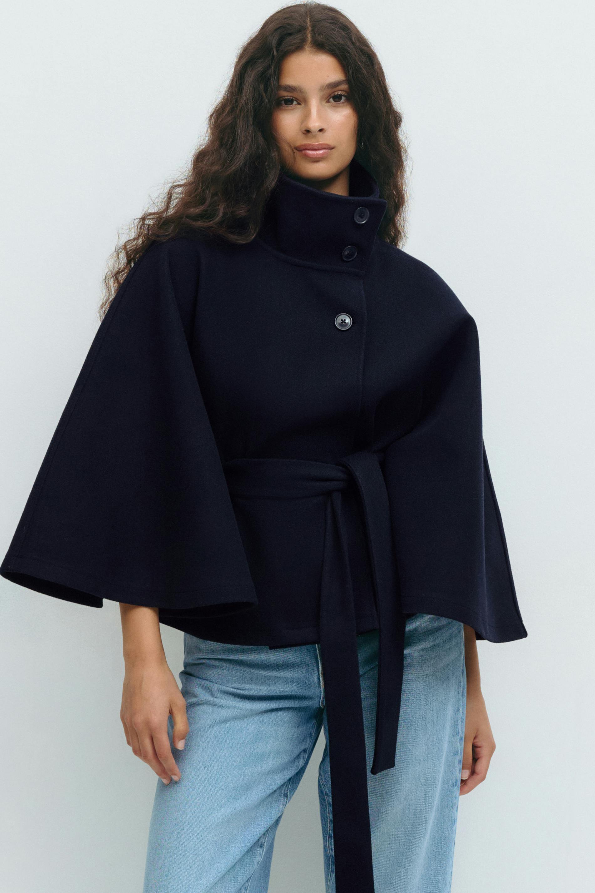 Belt Cape Coat