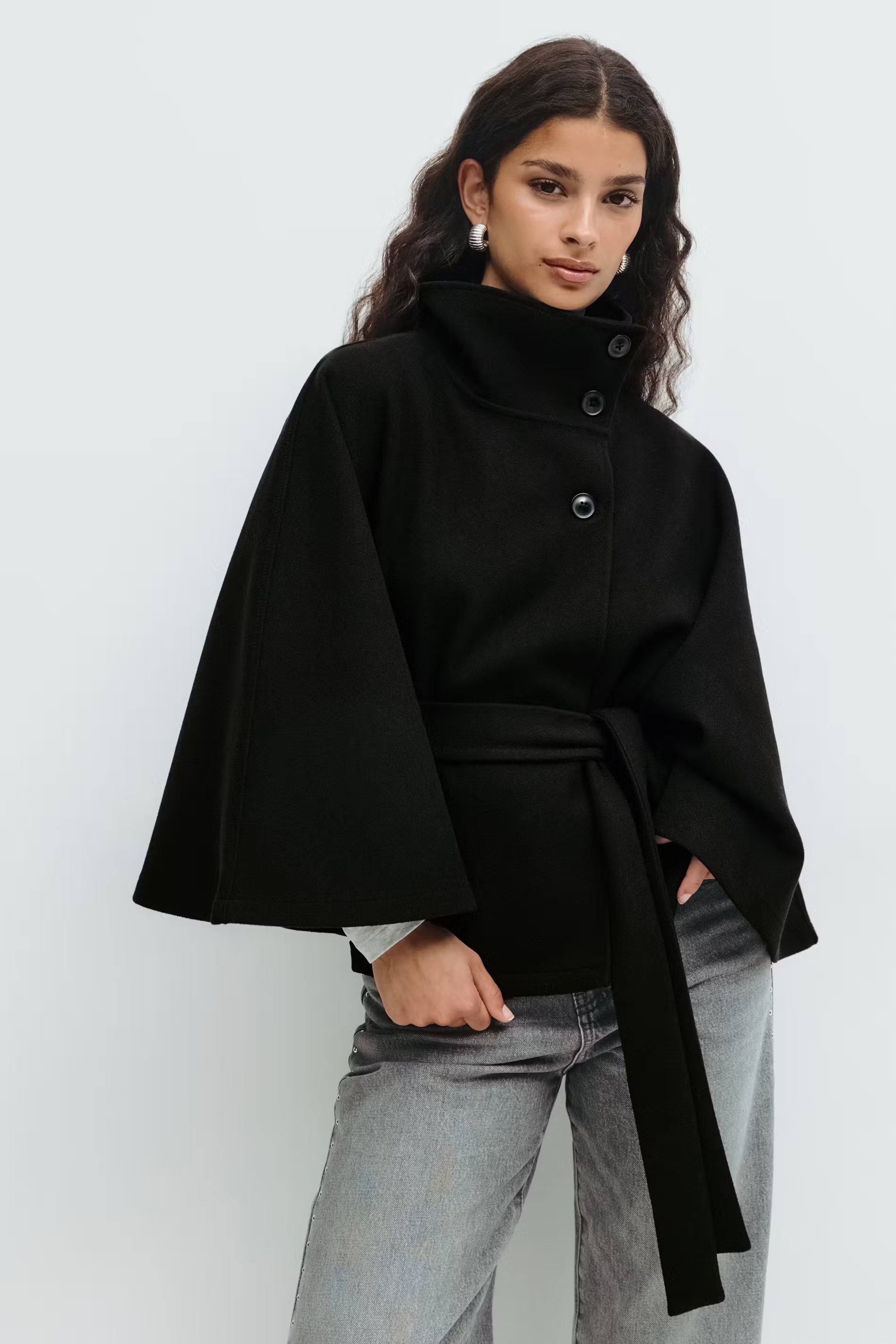 Belt Cape Coat