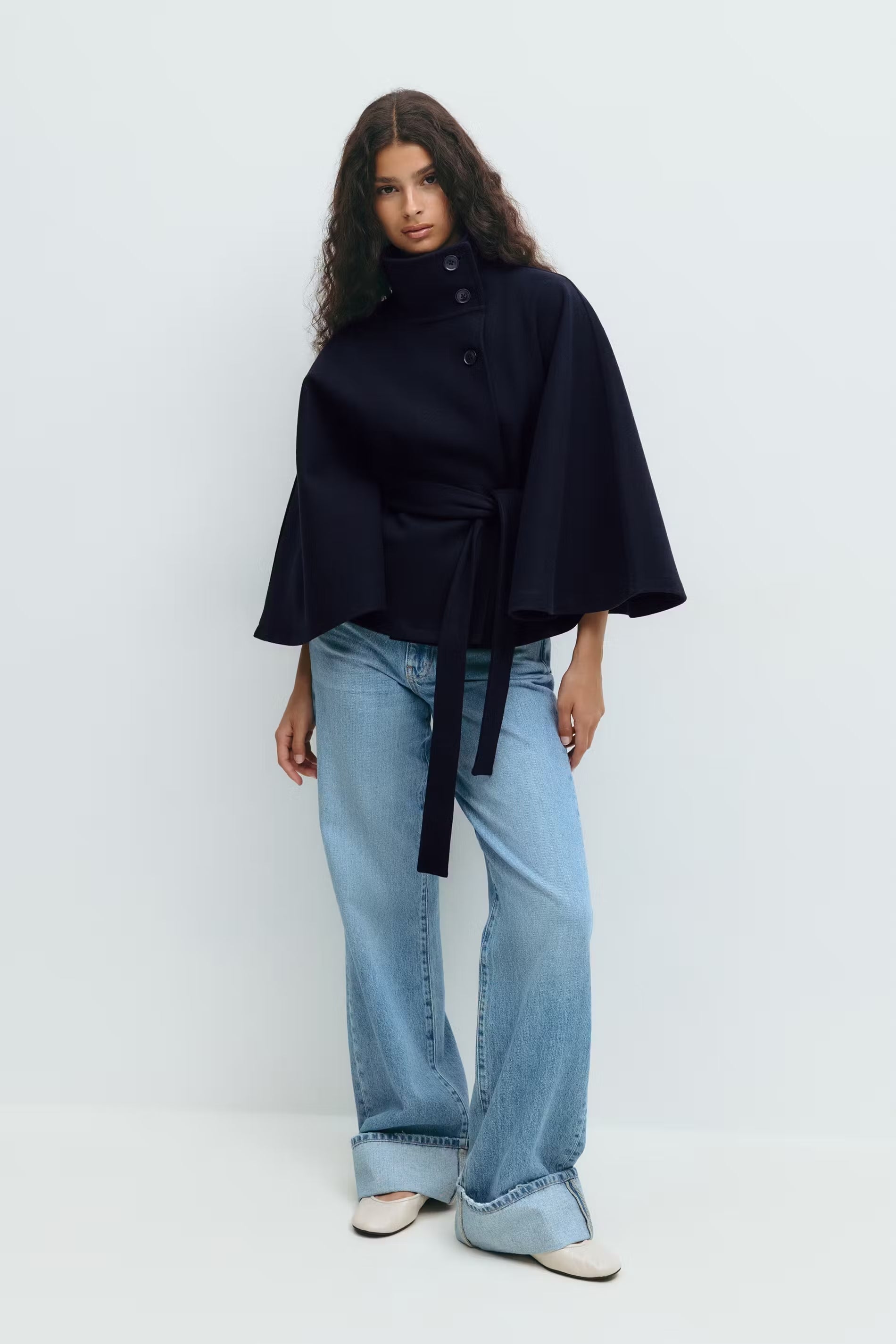 Belt Cape Coat